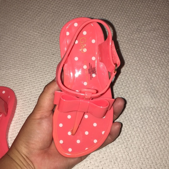 Gap Shoes Jelly Sandal w/ Bows - Picture 4 of 5